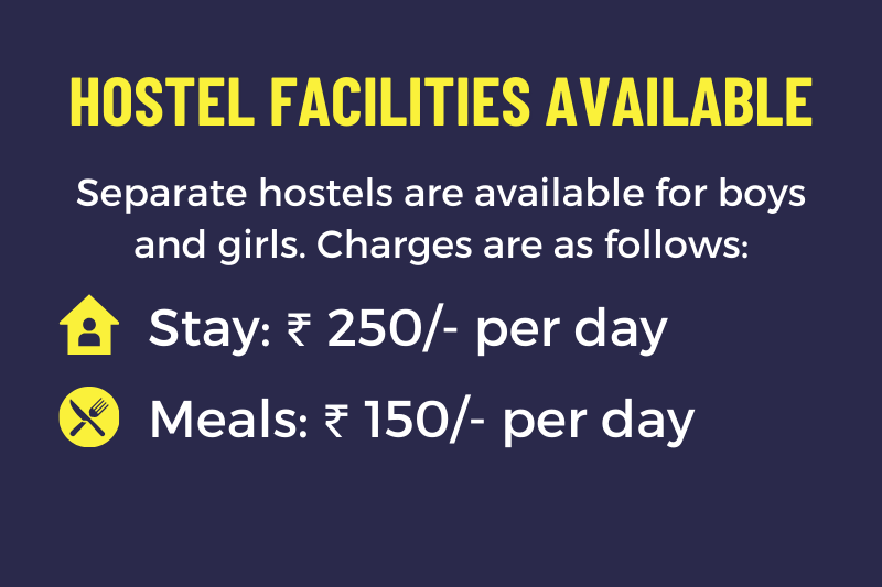 hostel facilities at ssbogc dehradun